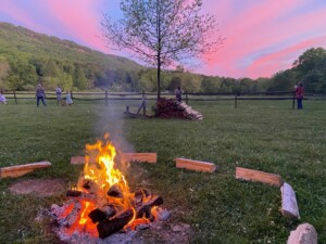 Campfire Concert Sunset Over Lookout Mountain