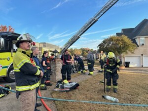 Crews working Ooltewah fire