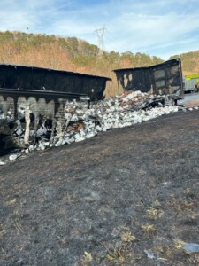 Hazmat spill on I-75