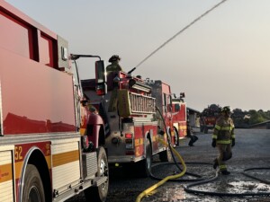 Farm fire