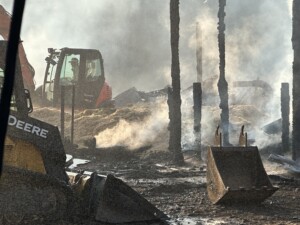 Farm fire