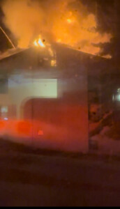 Apartment fire